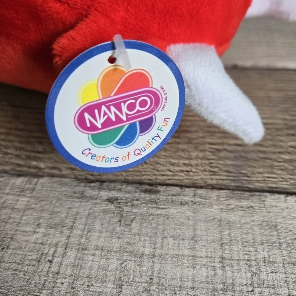 NANCO | Red Plush Bull Toy
